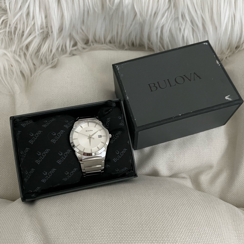 Bulova Silver Watch